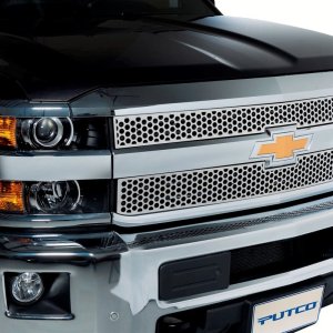 Chevrolet Silverado Grille - Putco - Punch Stainless Steel - `02-`06