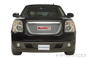 GMC Yukon XL Grille Insert - Main - Putco - Punch Stainless Steel - Stainless Steel - `07-`14