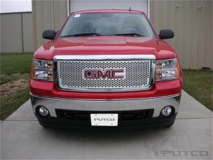 GMC Sierra 2500 Steel Grilles - Putco - Punch Stainless Steel - `07-`10