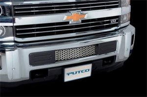 Chevrolet Silverado 3500 Bumper Grille Inserts - Putco - Punch Design - `15-`19