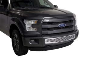 Ford F-150 Bumper Grille Inserts - Putco - Stainless Steel Bar Design - `15-`17