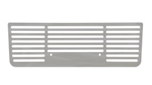 Ford F250 Bumper Grille Insert - Putco - Bar Style - Polished Stainless Steel - `17-`19