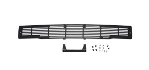Ford F-150 Bumper Grille Inserts - Putco - Stainless Steel Bar Design - Black - `15-`17