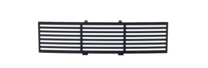 Ford F-150 Bumper Grille Inserts - Putco - Stainless Steel, Black Bar - Black - `11-`14