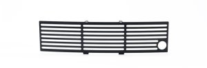 Ford F-150 Bumper Grille Insert - Putco - Black Bar w/ Heater Plug Opening - Black - `11-`14