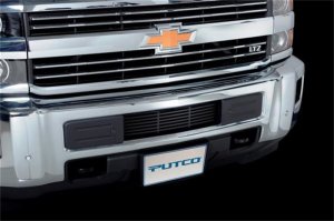 Chevrolet Silverado 3500 Grille Inserts - Putco - Bar Design - Black - `15-`19