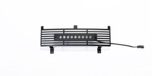 Chevrolet Silverado 2500 Bumper Grille Insert - Putco - Bar Design w/ 10 in. Curved Flush Luminix Light Bar - Black - `15-`19
