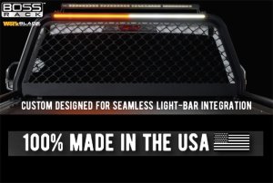 Nissan Titan XD Headache Rack - Putco - Boss Rack - Black - `15-`20