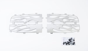 Dodge Durango Grille - Putco - Flaming Inferno - Stainless Steel - `04-`06