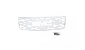 GMC Envoy Grille - Putco - Flaming Inferno, Stainless Steel, w/Logo CutOut - `02-`08