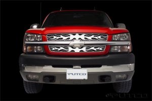 Chevrolet Avalanche Grille - Putco - Flaming Inferno Stainless Steel - `02-`06