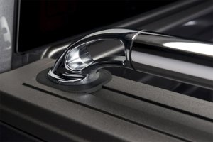 Ford F-150 Locker Side Rails - Putco - Stainless Steel - Black - `15-`23