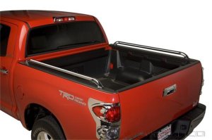 Toyota Tundra Bed Locker Side Rails - Putco - Stainless Steel - Chrome - `07-`21