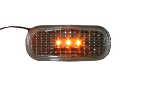 Dodge Ram 3500 Fender Marker Lights - Putco - LED - Smoke - `03-`09