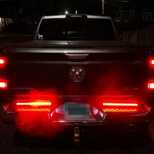 RAM 1500 LED Tailgate Light Bar - Putco - Blade LED - Red, White, Amber - `19-`27