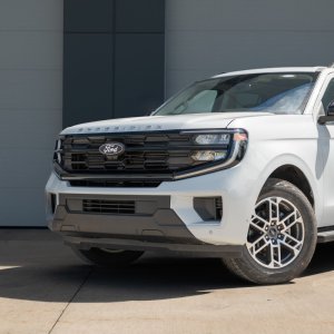 Ford Expedition Luminix LED Emblems - Front Grille - Putco - Luminix - Matte Black - `25-`26