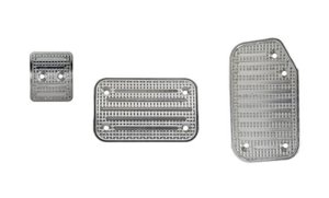 Ford Super Duty Pedals - Putco - Liquid Solid Billet Track Design - `17-`20