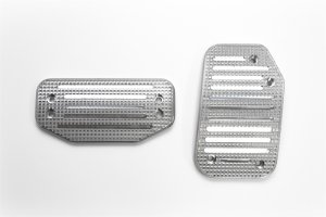 Ford F-150 Pedals - Putco - Liquid Solid Billet Track Design - `21-`26