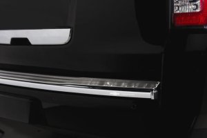 Chevrolet Suburban Bumper Cover - Rear - Putco - Stainless Steel - `15-`20