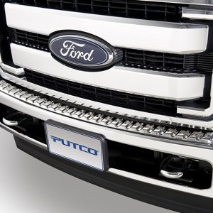 Ford Super Duty Bumper Cover - Front - Putco - Stainless Steel - Stainless Steel - `11-`16