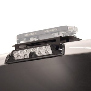 GMC Sierra Hornet Brackets - Roof - Putco - 16in Roof Bracket - Black - `15-`18