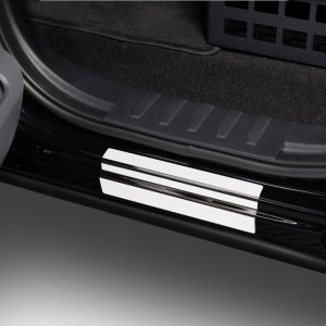 GMC Sierra 2500 Door Sills - Putco - GMC Etching - Stainless Steel - `15-`19