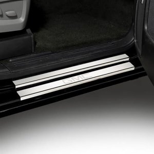 GMC Sierra 3500 Door Sills - Putco - GMC Etching - Stainless Steel - `15-`19