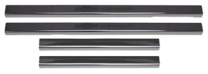 Chevrolet Silverado LD Door Sills - Putco - Black Platinum - Black - `19-`26