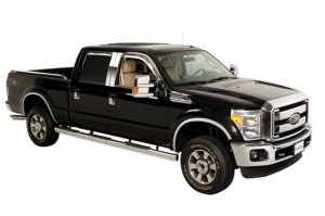 Ford F250 Fender Trim - Putco - Stainless Steel - `11-`16