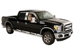 Ford F350 Fender Trim - Putco - Stainless Steel - `11-`16