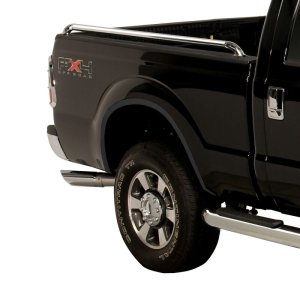 Ford F350 Fender Trim - Putco - Black Stainless Steel - Black Platinum - `11-`16
