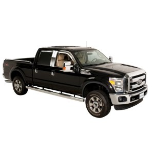 Ford F350 Fender Trim - Putco - Black Stainless Steel - Black Platinum - `11-`16