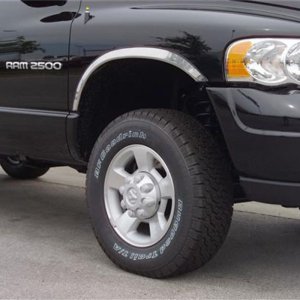 Dodge Ram 2500 Fender Trim - Putco - Stainless Steel - `10-`19