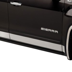 GMC Sierra 2500 Rocker Panels - Putco - Premium Stainless Steel, 6in Wide, 12pcs - Stainless Steel - `07-`14
