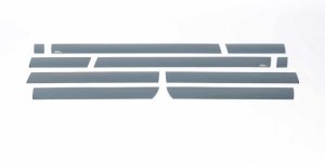 Chevrolet Silverado HD Rocker Panels - Putco - Black Platinum - Black - `14-`19