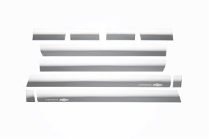 Chevrolet Silverado Rocker Panels - Putco - Premium Stainless Steel - Stainless Steel - `14-`19