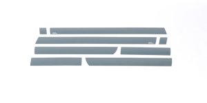 Chevrolet Silverado 3500 Rocker Panels - Putco - Black Platinum - Black - `15-`19