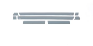 Chevrolet Silverado 3500 Rocker Panels - Putco - Black Platinum - `15-`19