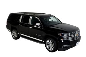 Cadillac Escalade ESV Steel Rocker Panels - Putco - Premium Stainless Steel - `15-`20