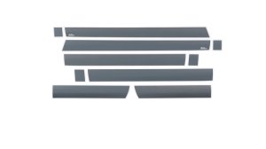 GMC Yukon XL Rocker Panels - Putco - Black Platinum - Black - `15-`20