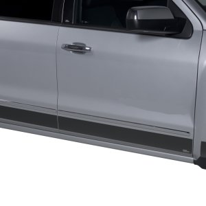 GMC Sierra HD Crew Cab Rocker Panels - Putco - Black Platinum - Black - `15-`19