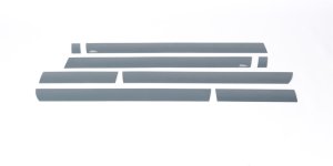 GMC Sierra HD Crew Cab Rocker Panels - Putco - Black Platinum - Black - `15-`19 GMC Sierra HD Crew Cab Rocker Panels - Putco - Black Platinum - Black - `15-`19