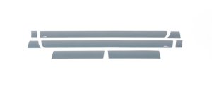 Chevrolet Silverado 3500 Rocker Panels - Putco - Black Platinum - Black - `15-`19