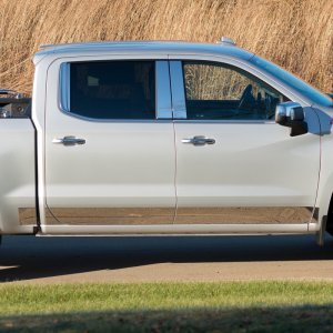 GMC Sierra LD Steel Rocker Panels - Putco - Stainless Steel - `14-`18