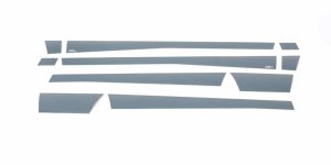 Dodge RAM 2500 Rocker Panels - Putco - Black Platinum - Black - `09-`25