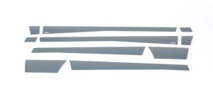 Dodge RAM 2500 Rocker Panels - Putco - Black Platinum - Black - `09-`25