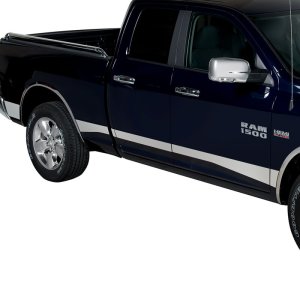Dodge Ram 2500 Rocker Panels - Putco - Premium - Stainless Steel - `02-`09