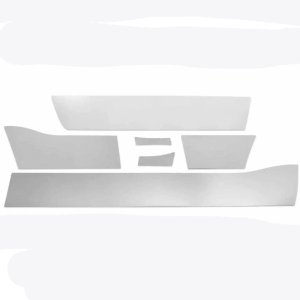 Dodge Ram 1500 Rock Rail - Putco - 6in Wide Stainless Steel - Steel - `03-`08