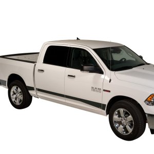 Dodge Ram 2500 Rocker Panels - Putco - Black Platinum - Black Platinum - `10-`19