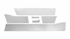 Dodge Ram Truck 1500 Rocker Panels - Putco - Premium Stainless Steel - Stainless Steel - `19-`26